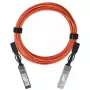 BlueOptics XS+DA0001-BL cable de fibra óptica InfiniBand 1 m SFP28 negro