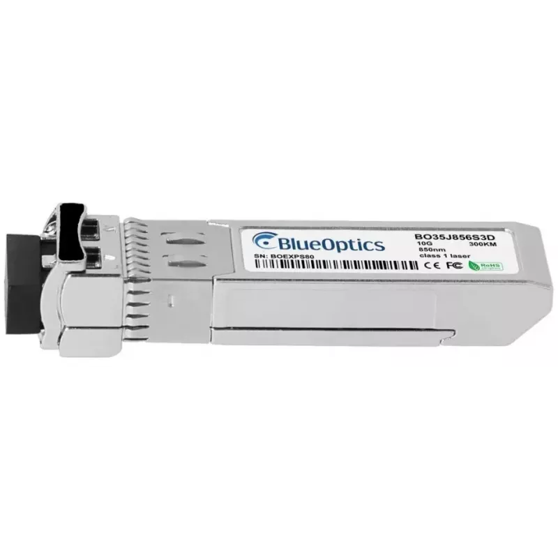 Triton BlueOptics E7Y10A-BO transceptor SFP+ de fibra óptica, 100 m, aluminio, 1 ud.
