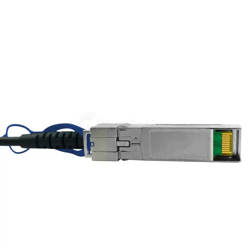 Cable de red BlueOptics 100G2X25GPD2M-LEG-BL QSFP 4xSFP28 InfiniBand 2 m negro