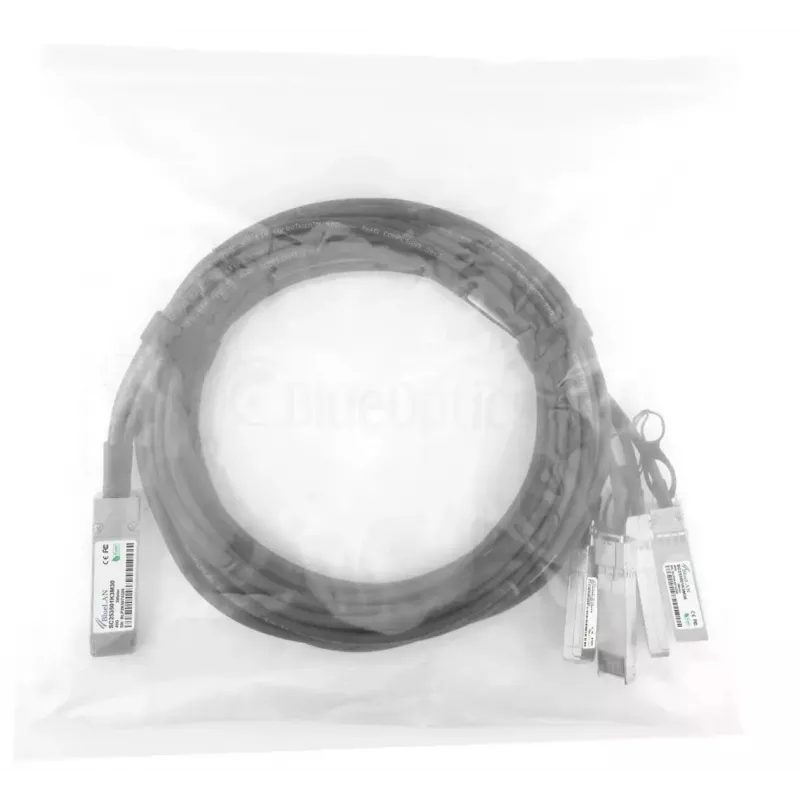 BlueOptics Q+BC0003-S+-BL cable de fibra óptica InfiniBand 3 m QSFP 4xSFP+