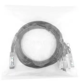 Cable de fibra óptica InfiniBand BlueOptics SFPPQSFP28-05-BL 5 m QSFP 4xSFP+