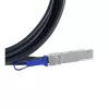 Cable de fibra óptica InfiniBand BlueOptics QDD-400G-DAC-1M-BL 1 m QSFP-DD conector macho/macho