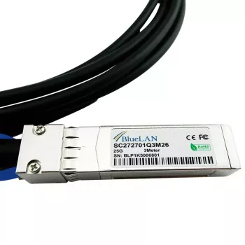 BlueOptics 25G-DACP-SFPZ5M-BL cable DAC BlueLAN SFP28, 0,5 m