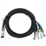 Cable de fibra óptica InfiniBand BlueOptics QSFP28-4SFP28-CABLE_3-BL 3 m 4xSFP28