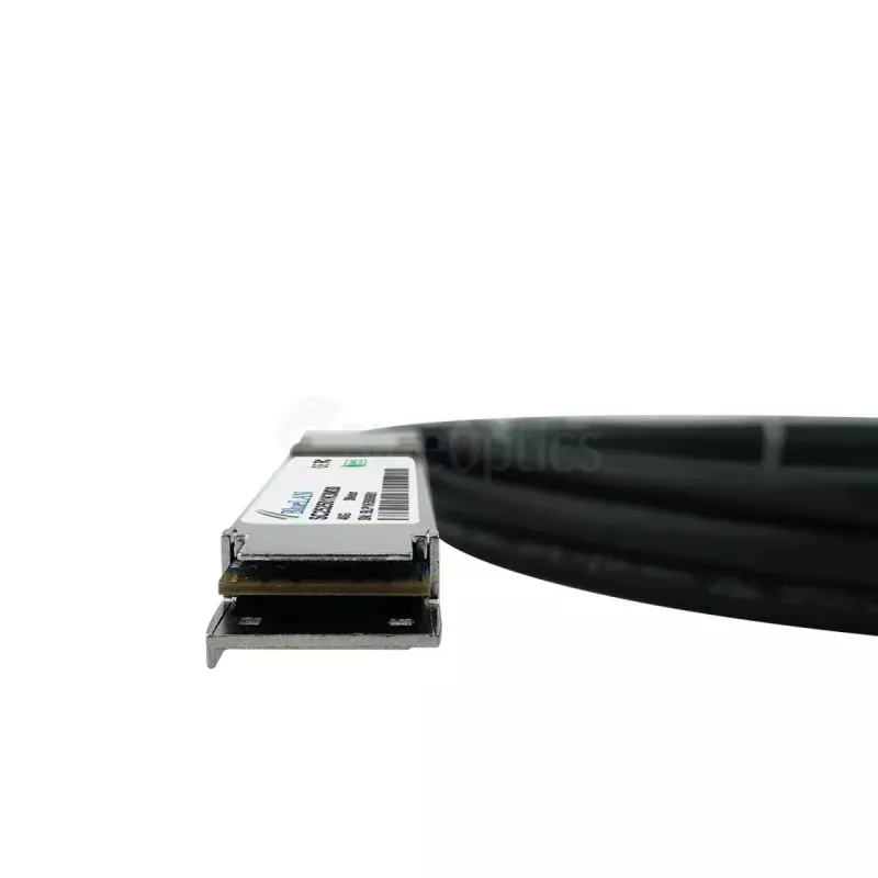 BlueOptics 40G-DACP-QSFP50CM-BL cable de fibra óptica InfiniBand 0,5 m QSFP negro