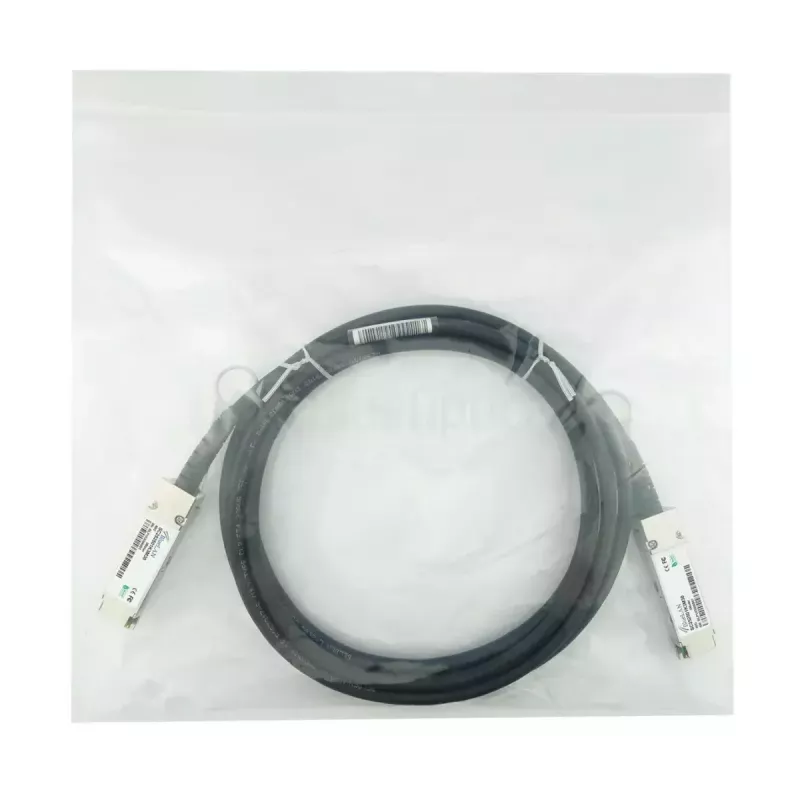 Cable de fibra óptica InfiniBand BlueOptics 40G-DACP-QSFPZ5M-BL 0,5 m QSFP conector macho/conector macho
