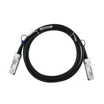 Cable DAC BlueOptics FN-CABLE-QSFP28-1-BL QSFP28 QSFP28 InfiniBand 1 m negro