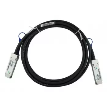 Cable DAC BlueLan R8M59A-BL QSFP28 InfiniBand 0,5 m negro
