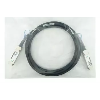 BlueOptics QSFP28 cable DAC 1 m SFP-DAC100-1M-BL, 100GBASE-CR4, QSFP28–QSFP28, negro