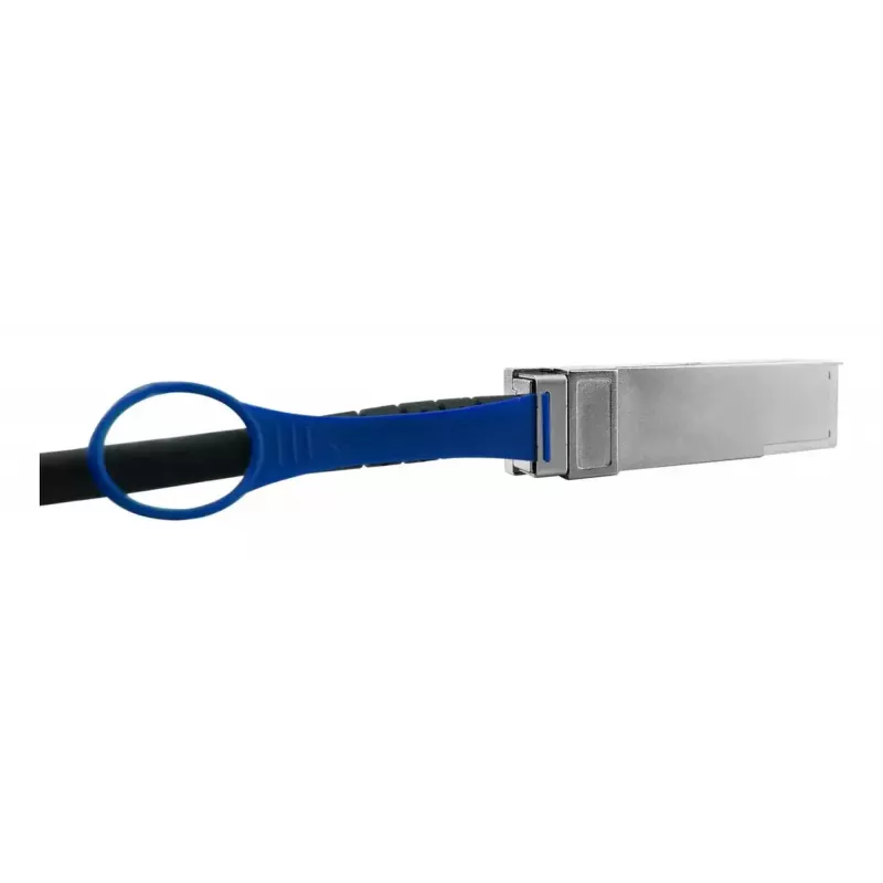 Cable DAC BlueOptics QSFP28 SFP-DAC100-3M-BL, 3 m, QSFP28 a QSFP28, 100GBASE-CR4, negro