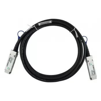 Cable DAC BlueOptics QSFP28 SFP-DAC100-3M-BL, 3 m, QSFP28 a QSFP28, 100GBASE-CR4, negro