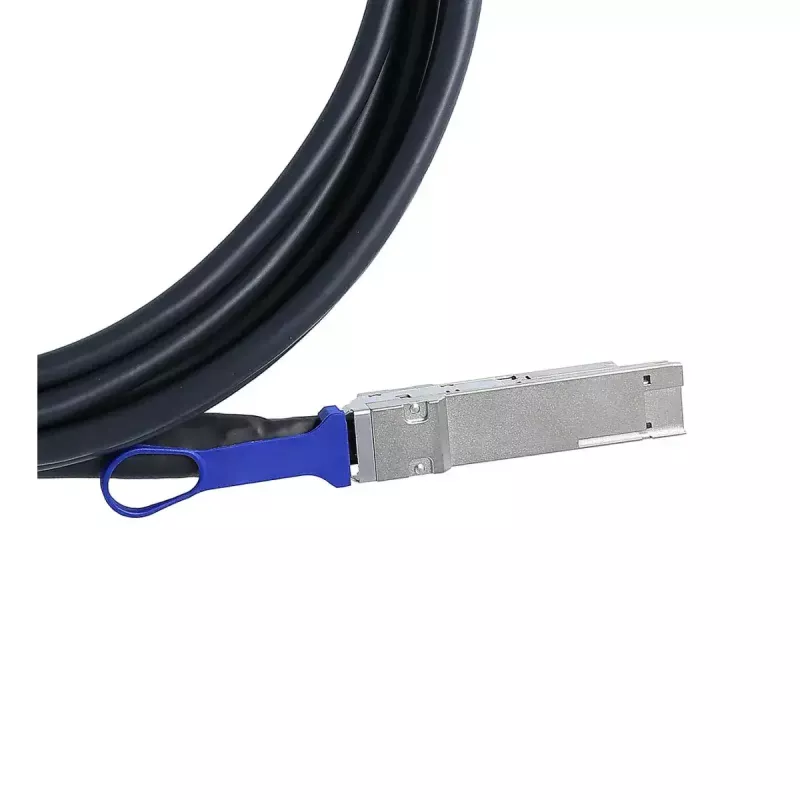 Cable DAC BlueOptics PAN-QSFPDD-DAC-1M-BL QSFP-DD InfiniBand 1 m negro
