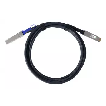 Cable DAC BlueOptics PAN-QSFPDD-DAC-1M-BL QSFP-DD InfiniBand 1 m negro