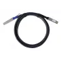 Cable DAC BlueOptics PAN-QSFPDD-DAC-1M-BL QSFP-DD InfiniBand 1 m negro