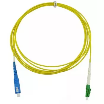 Cable de fibra óptica BlueOptics SFP2122BU5MX LC SC OS2 5 m amarillo