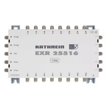 Multiconmutador de satélite Kathrein EXR 25516 5 entradas 16 salidas