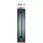 Toallero de pared Tesa MOON negro — barra de toallas para baño, modelo 40621-00000-00