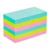 Papel de notas autoadhesivo Post-It 3M 622-12SS-COS, cuadrado 47,6×47,6 mm, 90 hojas, azul/verde/rosa
