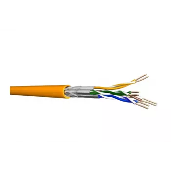 Cable de red Draka Comteq 60011605 Cat7 100m naranja