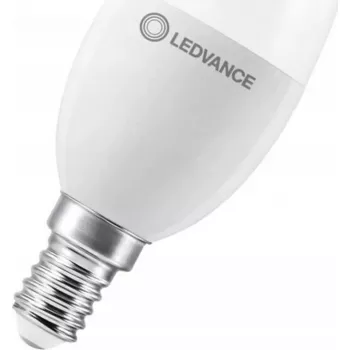 Lámpara LED Ledvance 4,9 W (equivale a 40 W) E14 B35 470 lm 2700 K vela mate regulable