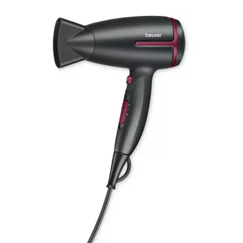 Secador de pelo Beurer HC25LE25 Limited Edition modelo compacto, tamaño de viaje, mango plegable