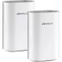 Pack de router mesh WiFi 7 Devolo BE6500 pack de 2 (blanco) – sistema mesh de dos unidades