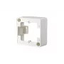 METZ CONNECT BTR 130829-02-I Marco de montaje en superficie para E-DAT modul, blanco puro