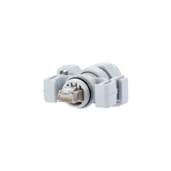 Conector de cable RJ45 METZ CONNECT 130906-03-E gris