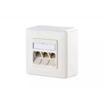 Toma de red RJ-45 BTR NETCOM 1309130002-E blanca