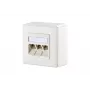 Toma de red RJ-45 BTR NETCOM 1309130002-E blanca