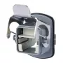 METZ CONNECT BTR E-DAT Industry IP67 V5 Carcasa pasamuros metálica con brida, gris