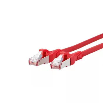 Cable de red BTR NETCOM Cat6A 0,5 m rojo