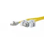 Cable de red METZ CONNECT E-DAT V6 10 m Cat6 S/FTP amarillo