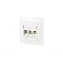 Toma RJ-45 BTR NETCOM 130B11D31002-E blanca