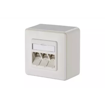 Toma RJ-45 BTR NETCOM 130B12D30002-E blanca
