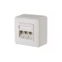 Toma RJ-45 BTR NETCOM 130B12D30002-E blanca