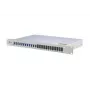 Panel de parcheo de fibra óptica para rack METZ CONNECT OpDAT 1U – conectores LC, gris, 482,6×44,5×244,5 mm