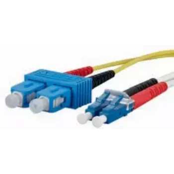 METZ CONNECT 151P1EOJO10E Cable de conexión dúplex SC/LC OS2 1 m