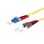 Cable de fibra óptica METZ CONNECT 151P1JOAO30E LC 2x ST I-V(ZN) H 3 m amarillo