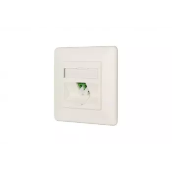 Toma LC-D MetzConnect 1501207K1U-E blanca