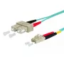 Cable de fibra óptica METZ CONNECT 151J1EOJOA5E SC LC OM3 15 m aqua
