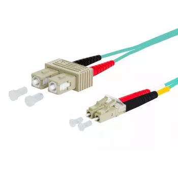 Cable de fibra óptica METZ CONNECT 151J1EOJOB0E SC LC I-V(ZN) H 20 m aqua