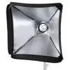 Softbox Walimex 16785 negro plata blanco 600x400x600 mm