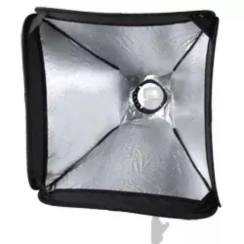 Softbox Walimex 16785 negro plata blanco 600x400x600 mm