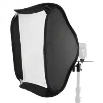 Softbox Walimex 16785 negro plata blanco 600x400x600 mm