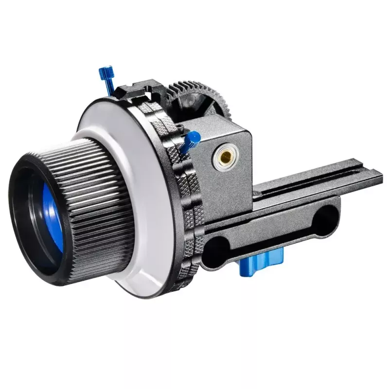 Follow Focus Walimex F3 negro azul blanco aluminio plástico 460 g