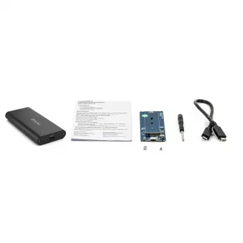 Carcasa SSD Fantec NVMe31 negra M.2