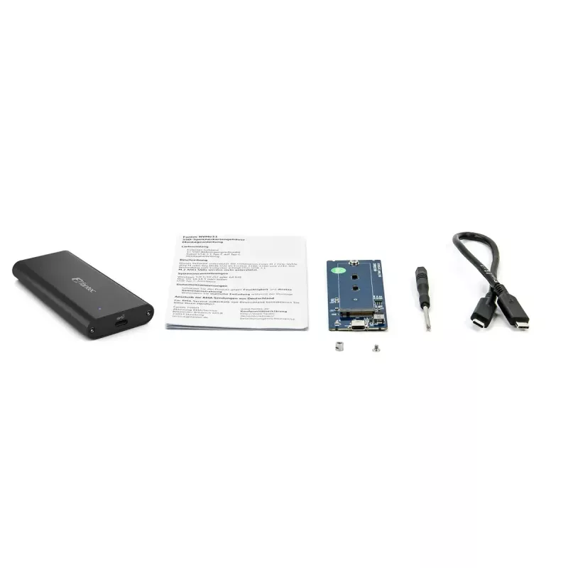 Carcasa SSD Fantec NVMe31 negra M.2