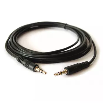 Cable de audio Kramer Electronics C-A35M/A35M-50 15,2 m 3,5 mm negro