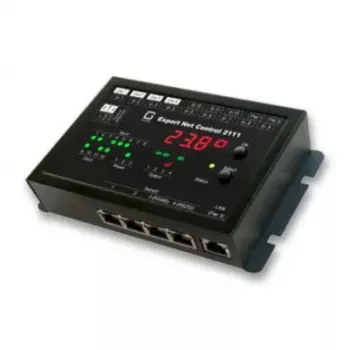 gude Net Control Gude 2111-2 controlador de relés de red — 4 salidas de relé, 12 entradas de señal pasivas